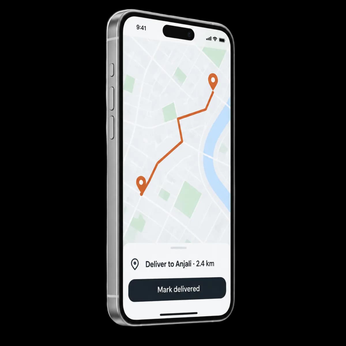 The customer's order page: On the way, rider Arun arriving in about 12 minutes, with a Call button.